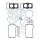 Athena, complete motor gasket kit