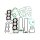 Athena, complete motor gasket kit