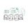 Athena, complete motor gasket kit
