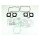 Athena, complete motor gasket kit