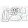 Athena, complete motor gasket kit