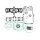 Athena, complete motor gasket kit