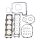 Athena, engine gasket kit