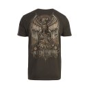 WCC Eagle Crest T-shirt oil dye anthracite