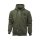 WCC Motorcycle Co. zip hoodie green