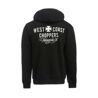 WCC Motorcycle Co. zip hoodie black