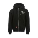 WCC Motorcycle Co. zip hoodie black