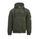 WCC Choppers Por Vida zip hoodie green