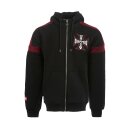 WCC Panel hoodie black/red