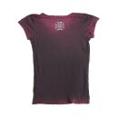 WCC Come Correct T-shirt retro stone black/purple