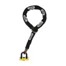 Abus, 67/105HB50 padlock & 12KS120 black loop chain....