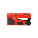 Abus, 77 Granit Sledg Web style disc brake lock. Orange