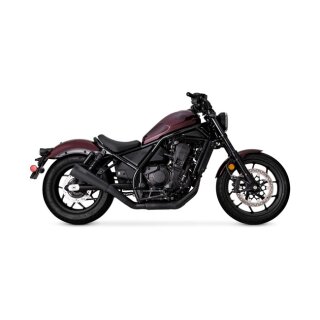 Vance & Hines, Upsweep slip-on exhaust muffler. Matte black