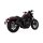 Vance & Hines, Upsweep slip-on exhaust muffler. Matte black