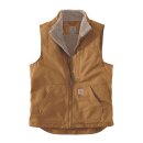 Carhartt Sherpa-lined mock-neck vest...