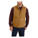 Carhartt Sherpa-lined mock-neck vest...