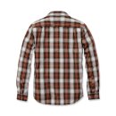 Carhartt Plaid Open collar shirt sequoia