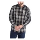 Carhartt Plaid Open collar shirt black