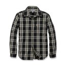 Carhartt Plaid Open collar shirt black