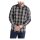Carhartt Plaid Open collar shirt black