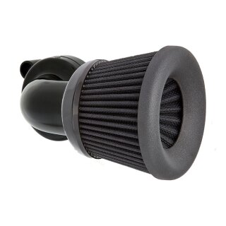 Arlen Ness, M8 Velocity 90Â° air cleaner kit. Black