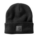 Beanie Strick Mütze Carhartt Knit Logo schwarz