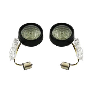 Custom Dynamics, ProBEAM turn signal insert. Black bezel