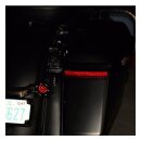 Custom Dynamics, Sequential low profile bag lights. Red
