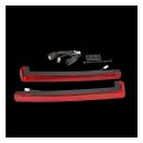 Custom Dynamics, ProBEAM LED Tour-Pak arms, Red lens