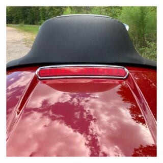 Custom Dynamics, Tour-PakÂ® lid light. Chrome, red lens