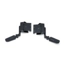 Kuryakyn, Omni Cruise mounts with pegs. Satin black