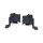 Kuryakyn, Omni Cruise mounts without pegs. Satin black