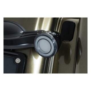 Kuryakyn, rear Tracer LED turn signal insert set. Smoke lens