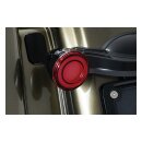 Kuryakyn, rear Tracer LED turn signal insert set. Red lens
