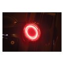 Kuryakyn, rear Tracer LED turn signal insert set. Red lens