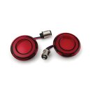 Kuryakyn, rear Tracer LED turn signal insert set. Red lens