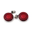 Kuryakyn, rear Tracer LED turn signal insert set. Red lens