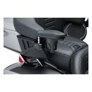 Kuryakyn, passenger armrest set. Gloss black