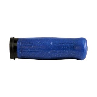Avon Old School grips coke bottle look, blue sparkle