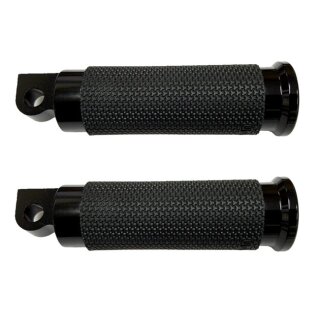 Avon Memory Foam Fussrasten Set schwarz für Harley Davidson