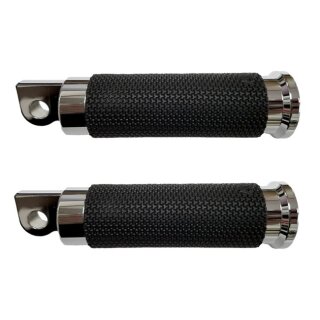 Avon Memory Foam Fussrasten Set chrom für Harley Davidson