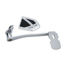 Kuryakyn, extended brake pedal. Chrome