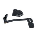 Kuryakyn, extended brake pedal. Gloss black