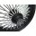 Radial 48 Fat Spoke Single Flansch Vorderrad 3.50 x 21 schwarz