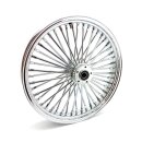 Radial 48 fat spoke front wheel 3.50 x 21 DF chrome