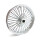 Big Spoke Doppelflansch Felge vorne chrom für Harley Touring 00-07 21X3.5"