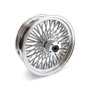 Radial 48 fat spoke rear wheel 5.50 x 16 chrome