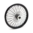 MCS Radial 48 fat spoke front wheel 2.15 x 19 DF black