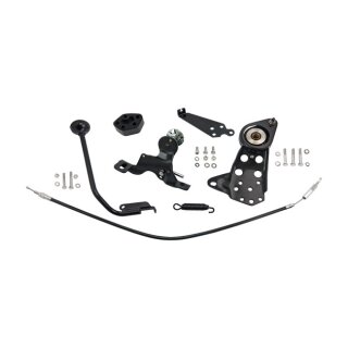 Jockey Shifter Handschaltung Umrüstung schwarz für Harley Softail 89-99