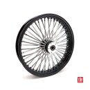 Radial 48 fat spoke front wheel 3.50 x 18 DF black